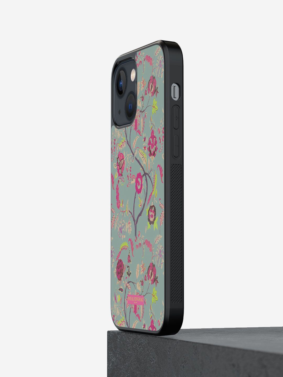 

macmerise Floral Printed iPhone 13 Mini Back Case Mobile Accessories, Green