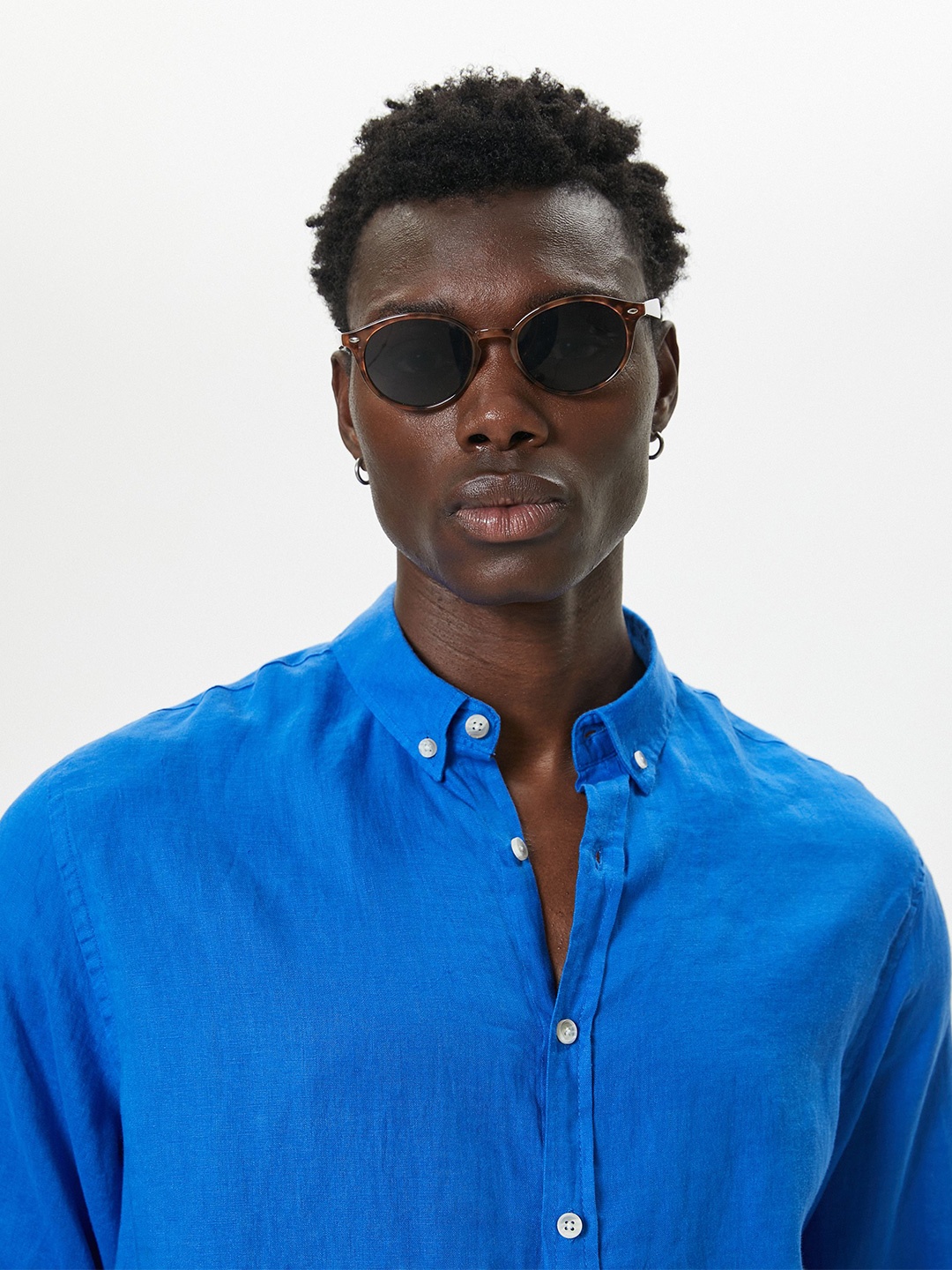 

Koton Men Opaque Casual Shirt, Blue