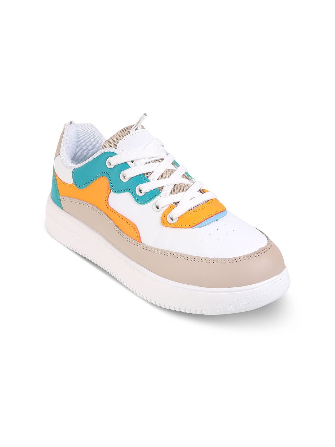 

PEPPER Women Colourblocked Driving Shoes, Green