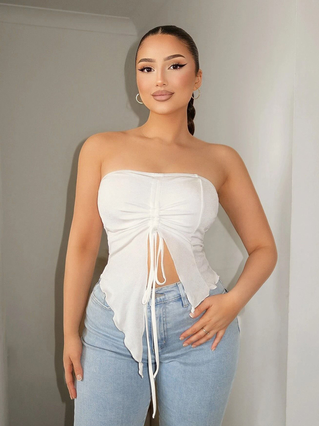 

Stylecast X Slyck Tube Top, White