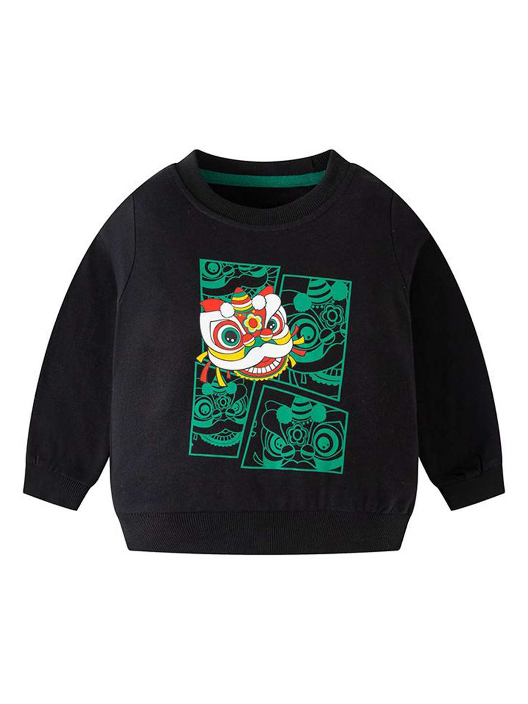 

StyleCast Unisex Kids Printed Sweatshirt, Black