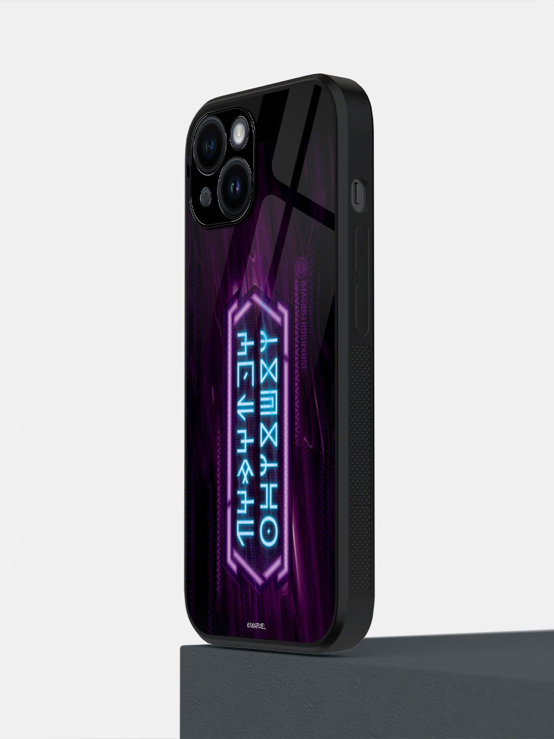 

macmerise Typography Printed iPhone 14 Back Case Mobile Accessories, Purple