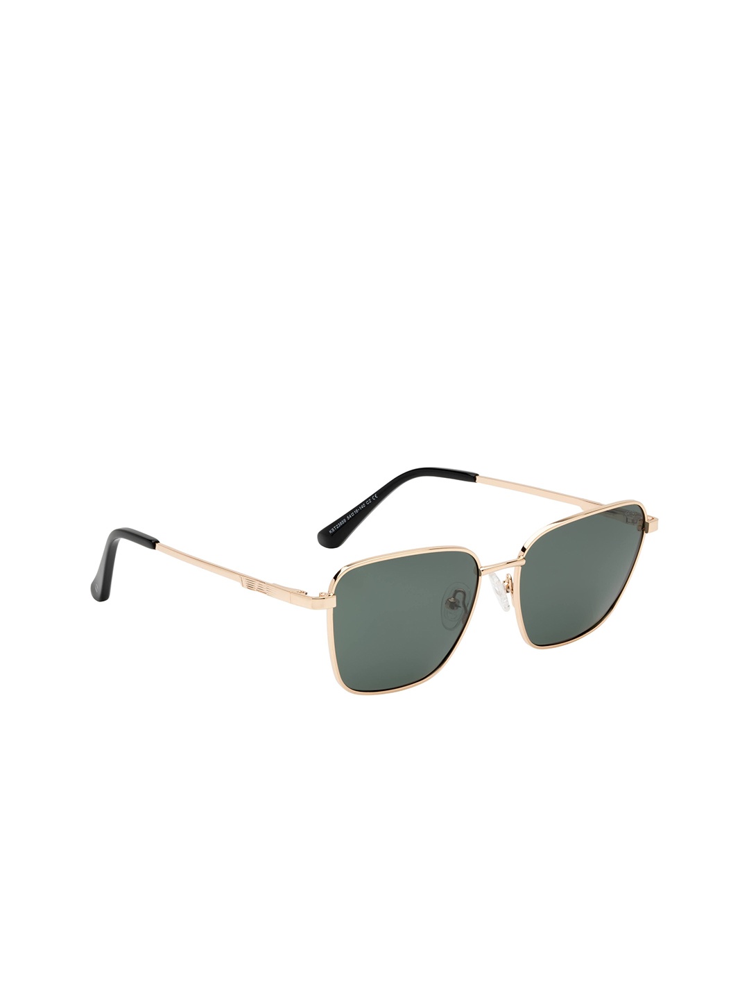 

KOSCH ELEMENTE Unisex Rectangle Sunglasses with Polarised Lens KST 23859 C2-Gold, Green