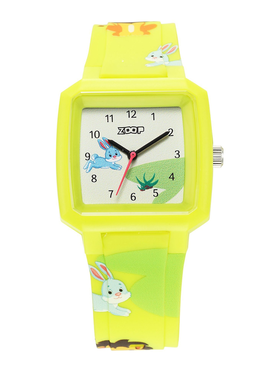 

ZOOP from TITAN Unisex Kids Printed Dial & Straps Analogue Watch 26039PP02W, Multi