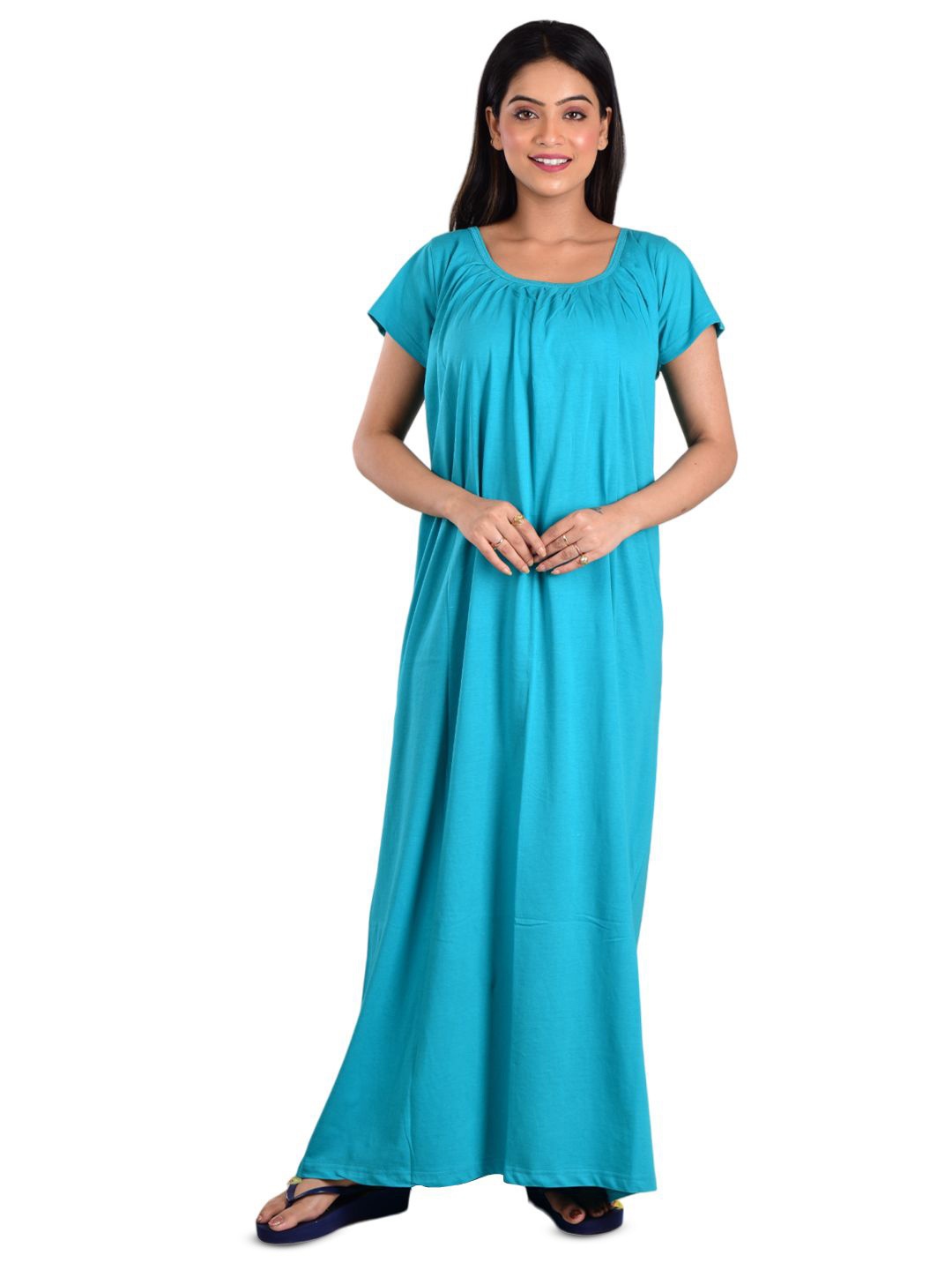 

DUI KONNA Everyday Maxi Nightdress, Sea green