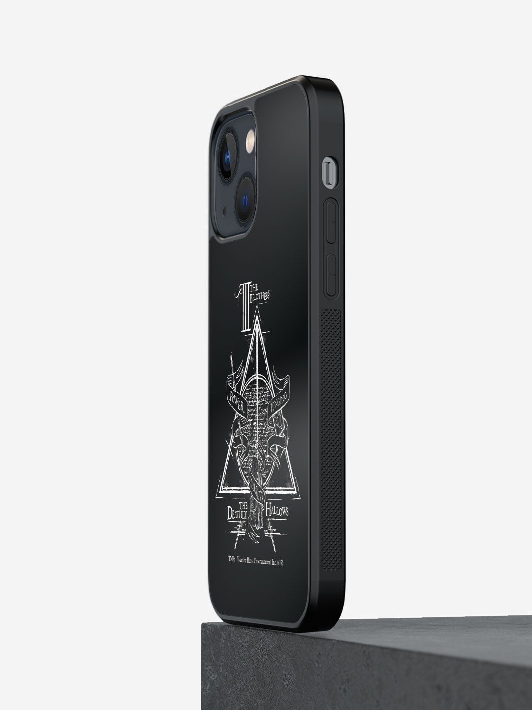 

macmerise Typography Printed iPhone 13 Mini Back Case Mobile Accessories, Black