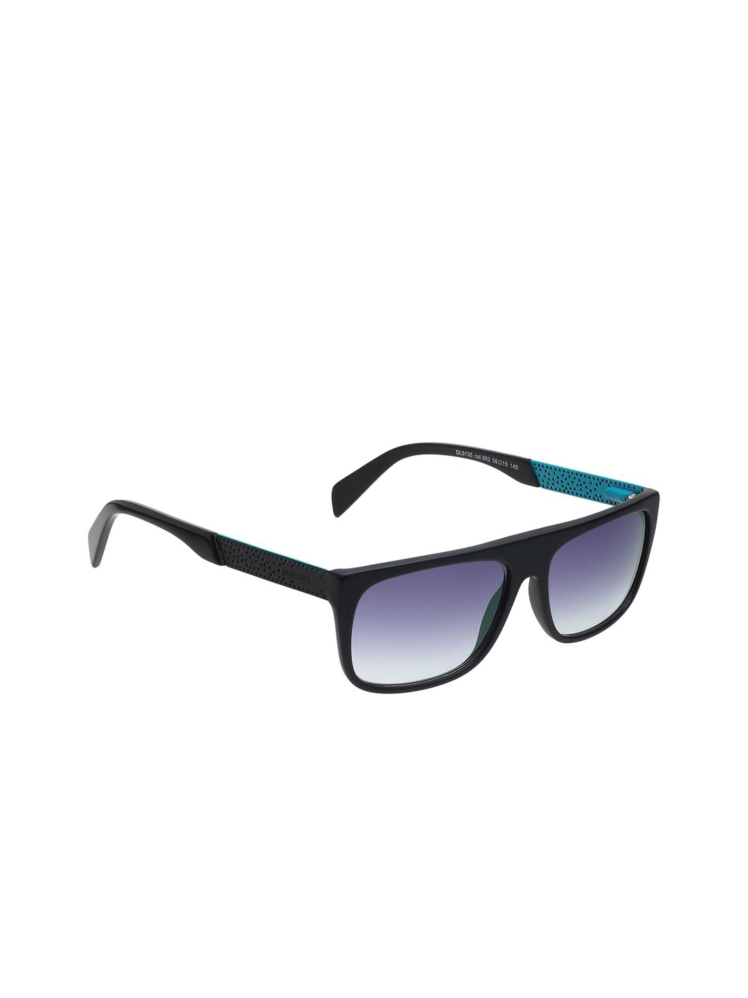 

DIESEL Men Square Sunglasses with UV Protected Lens DL5135 F/S 002 56, Blue