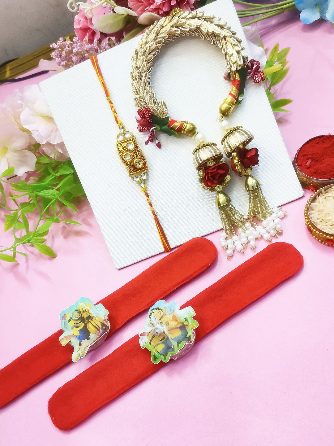

StileAdda Thread Rakhi, Red