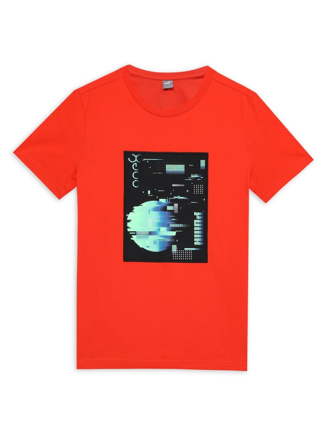 

one8 x PUMA Boys Printed Applique T-shirt, Red