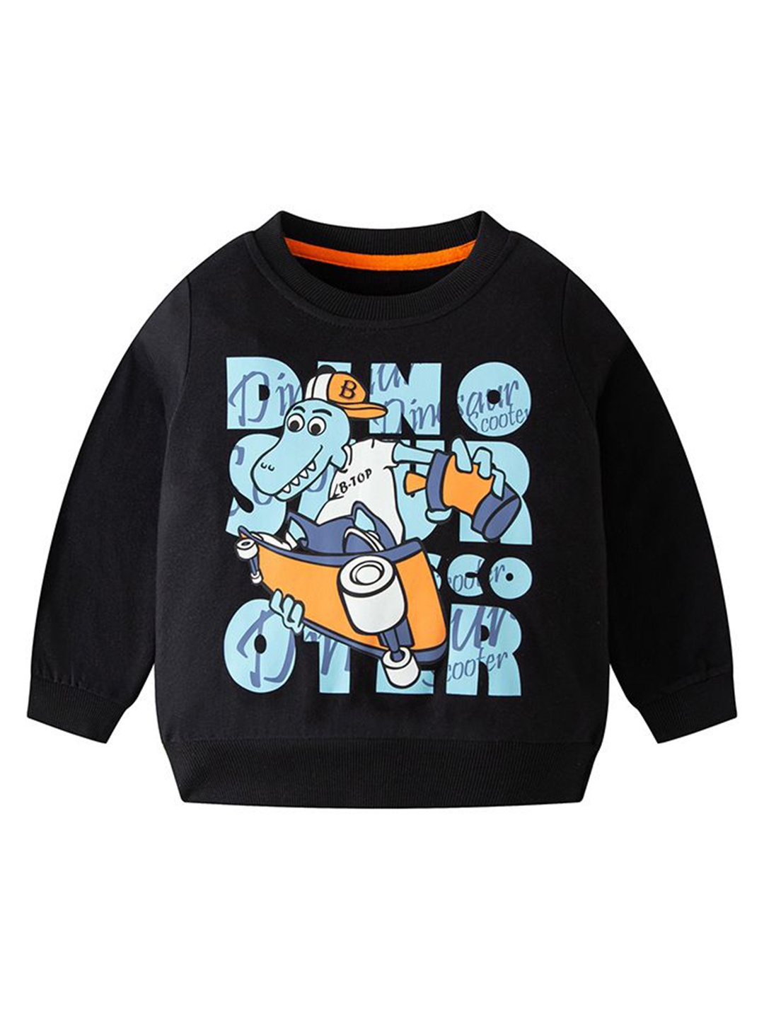 

StyleCast Unisex Kids Printed Sweatshirt, Black