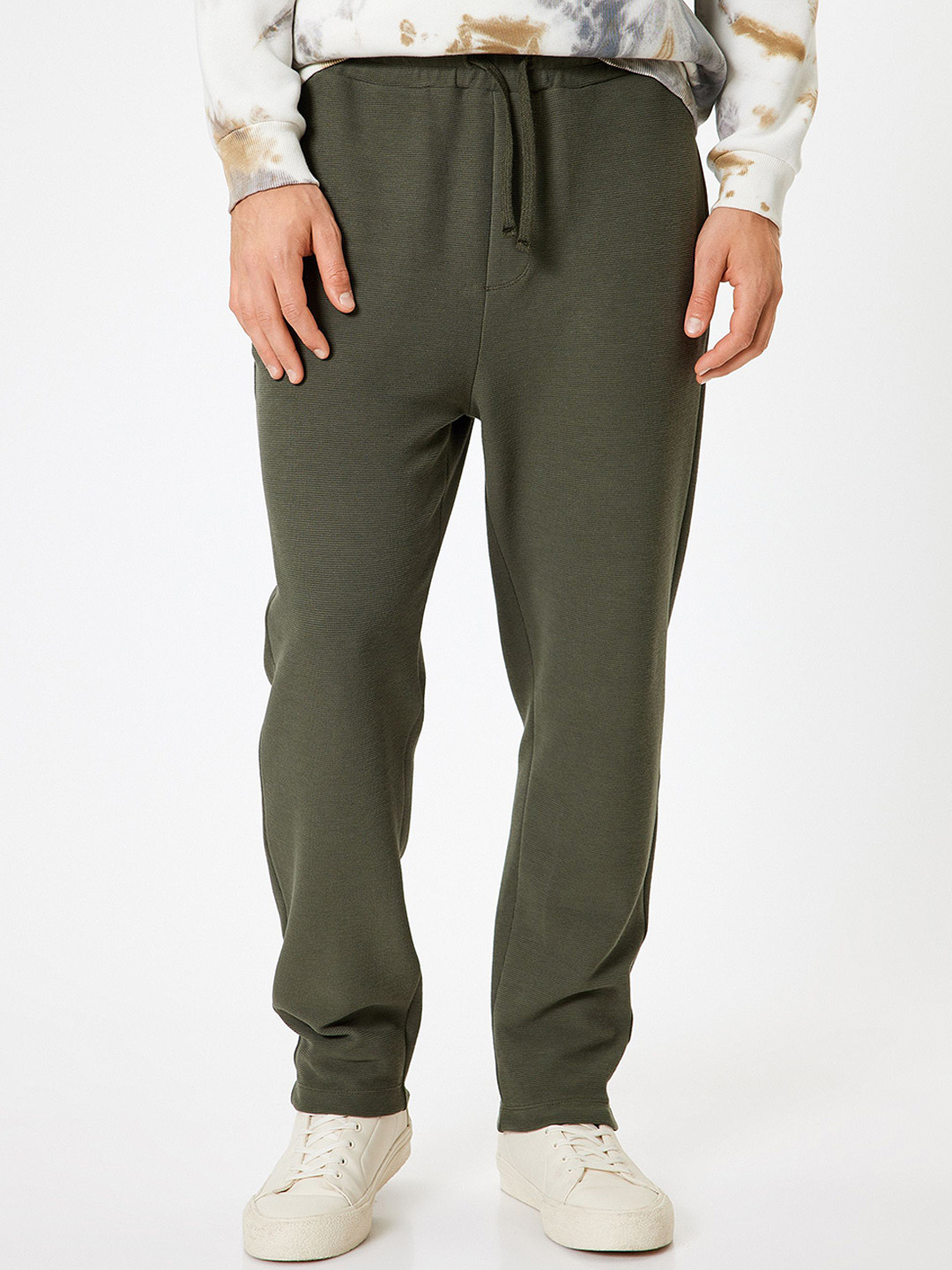 

Koton Men Mid Rise Track Pants, Green