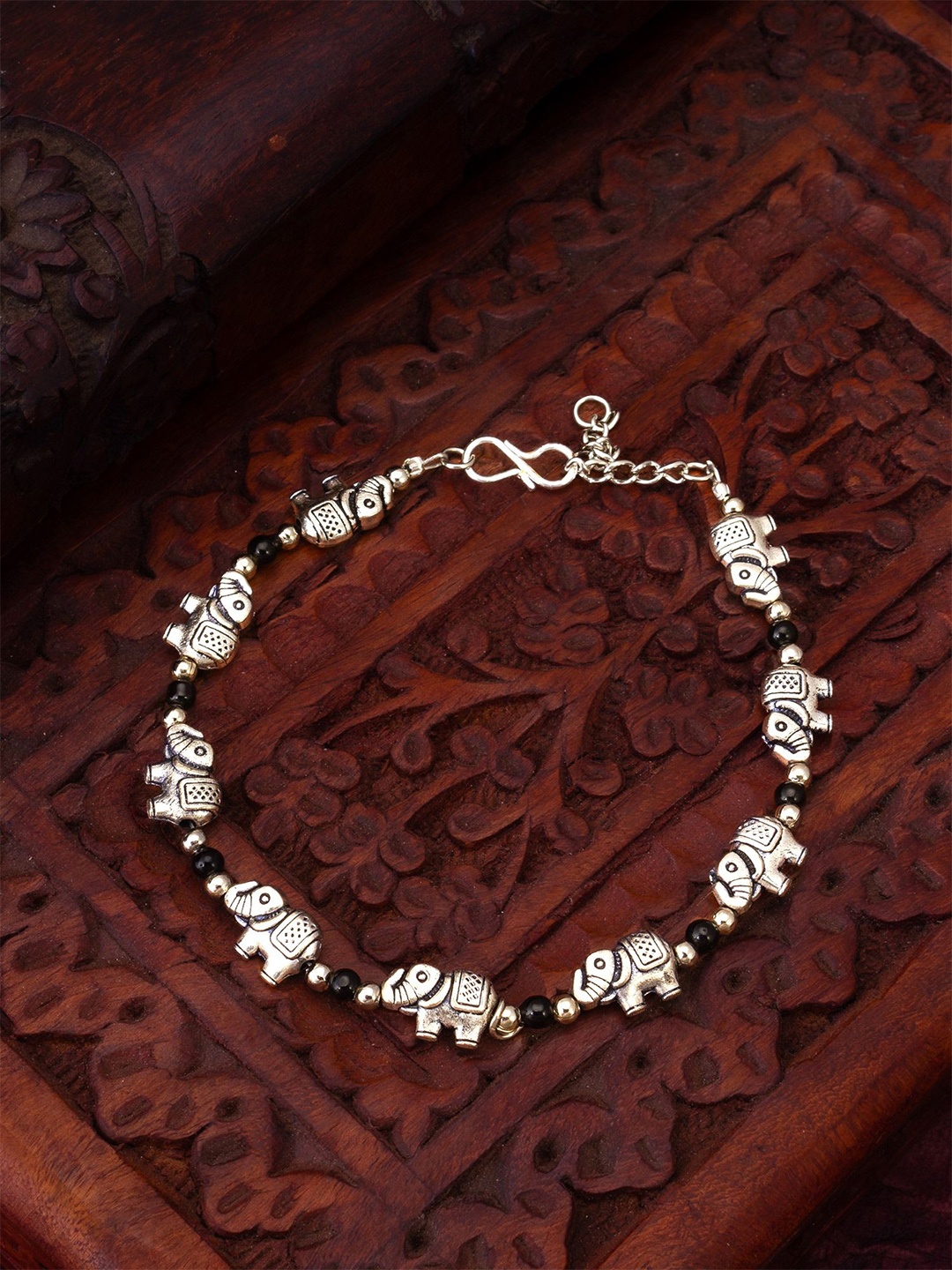 

aadita Anklet, Silver