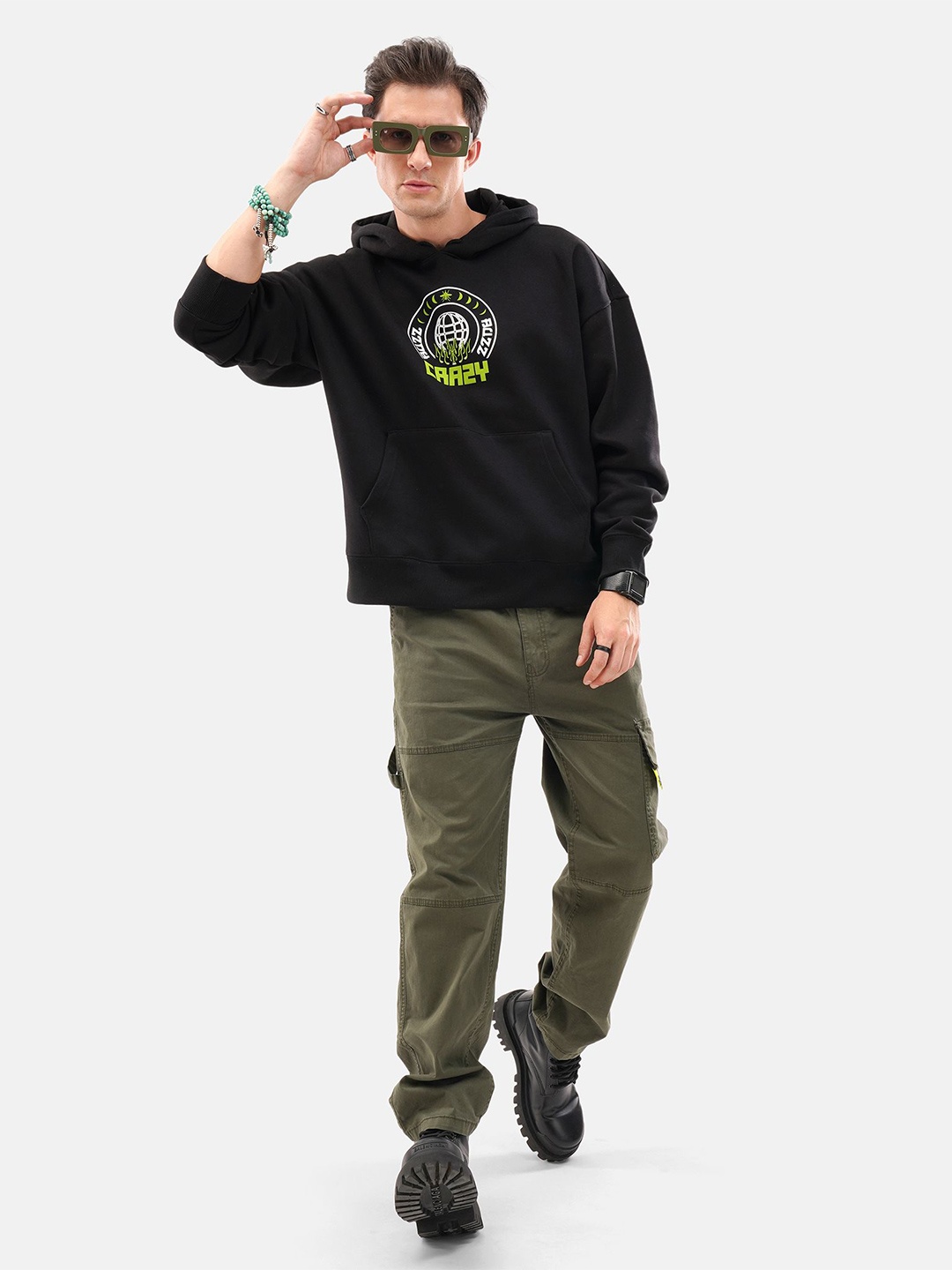 

Crazy Mosquitoes Men Sweatshirt, Black