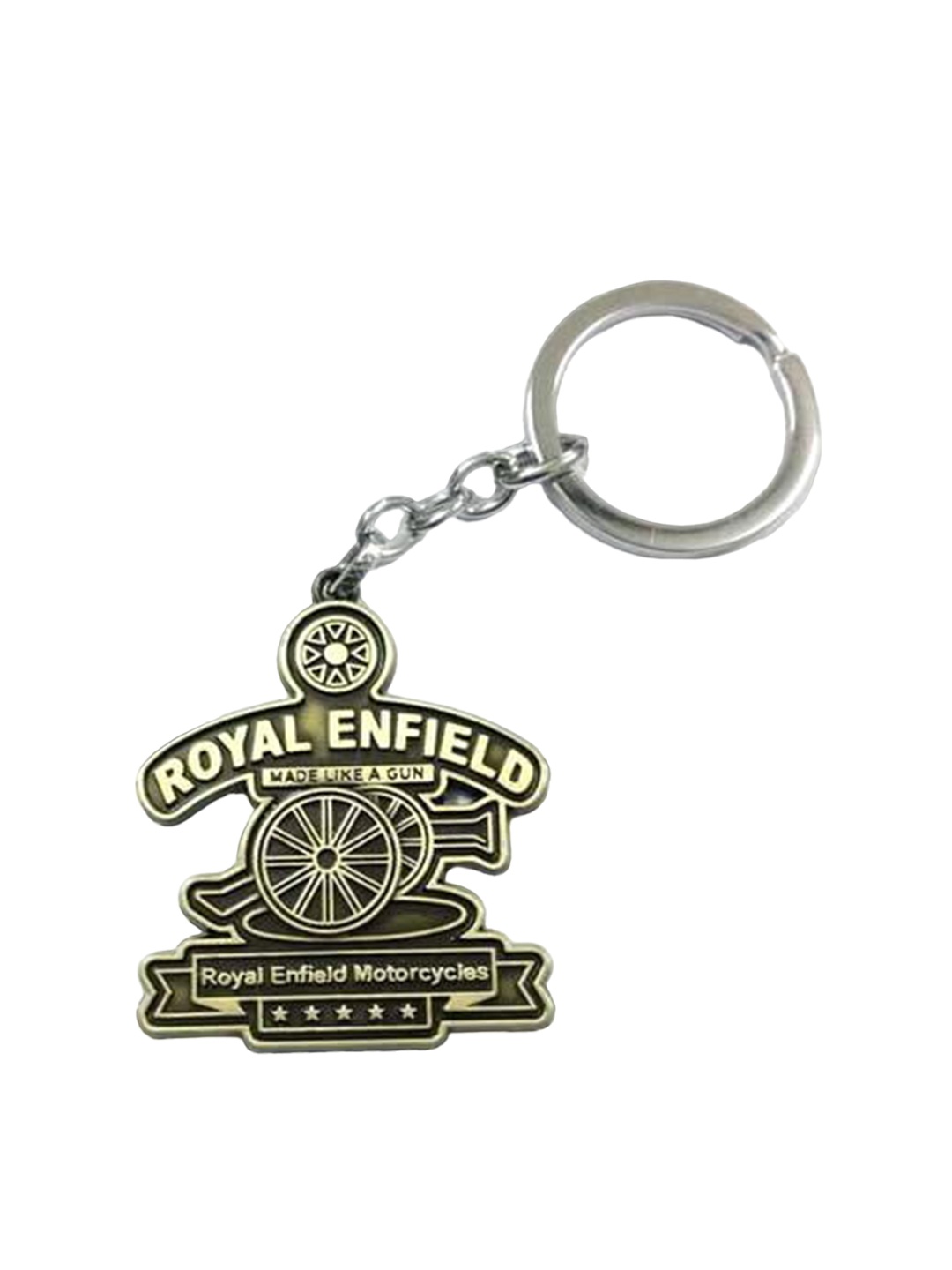 

AkashKrishna Royal Enfield Rotating Key Chain, Brown