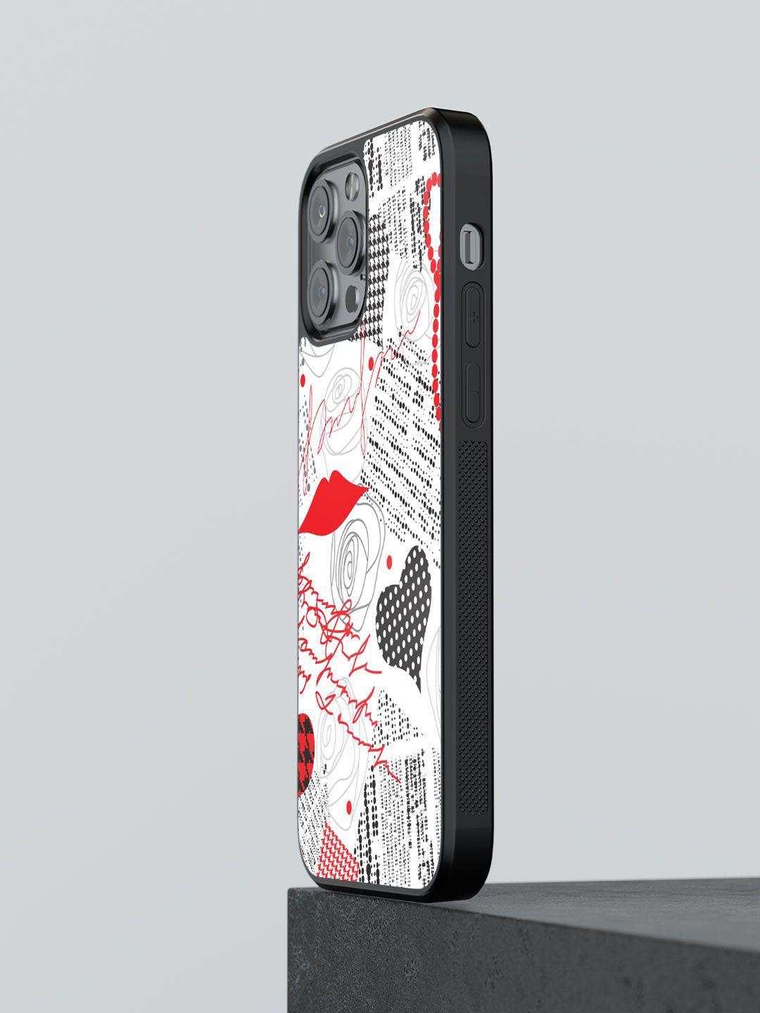 

macmerise Tropical Printed iPhone 13 Pro Back Case Mobile Accessories, White