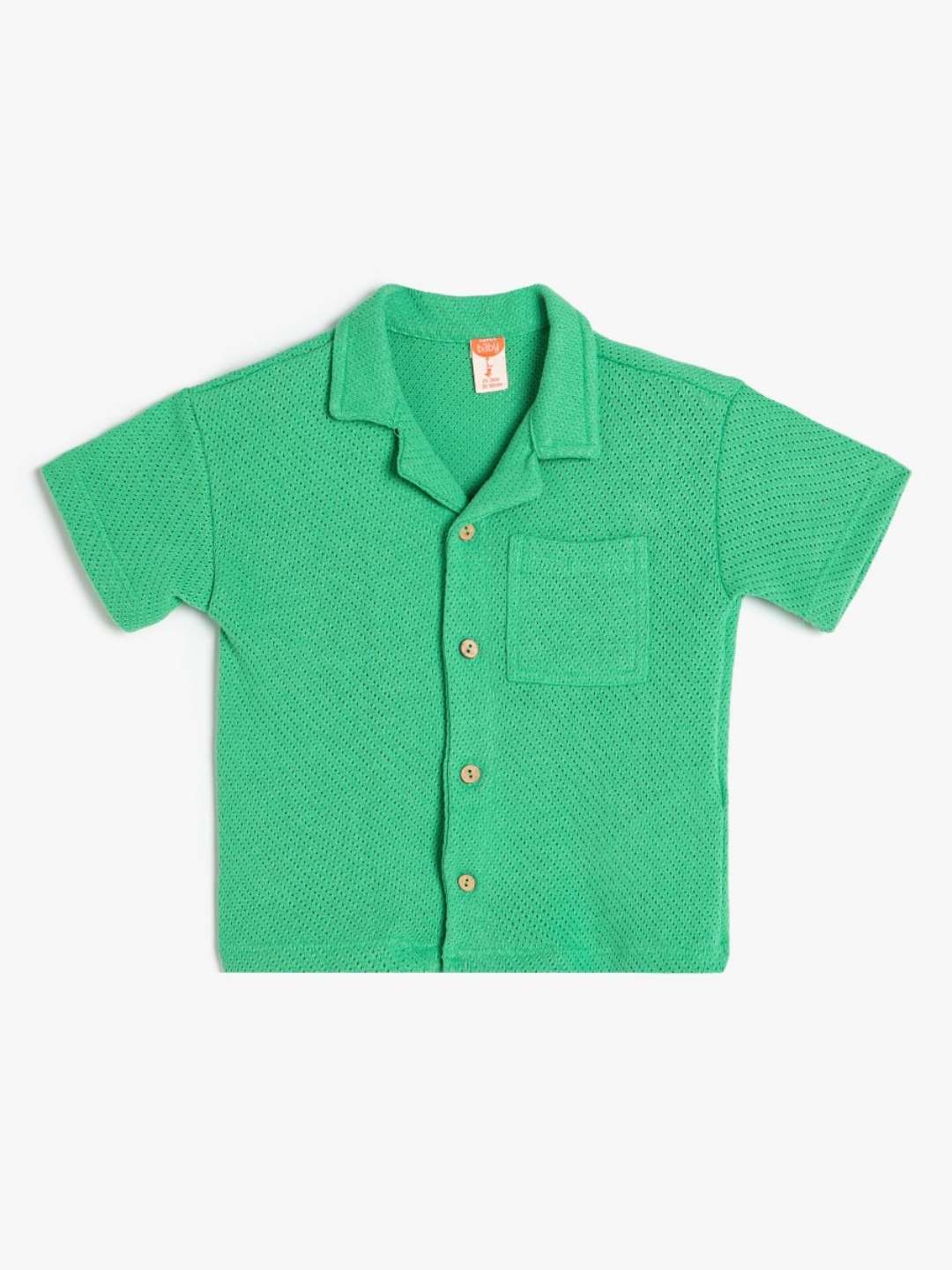 

Koton Boys Polo Collar Pockets T-shirt, Green