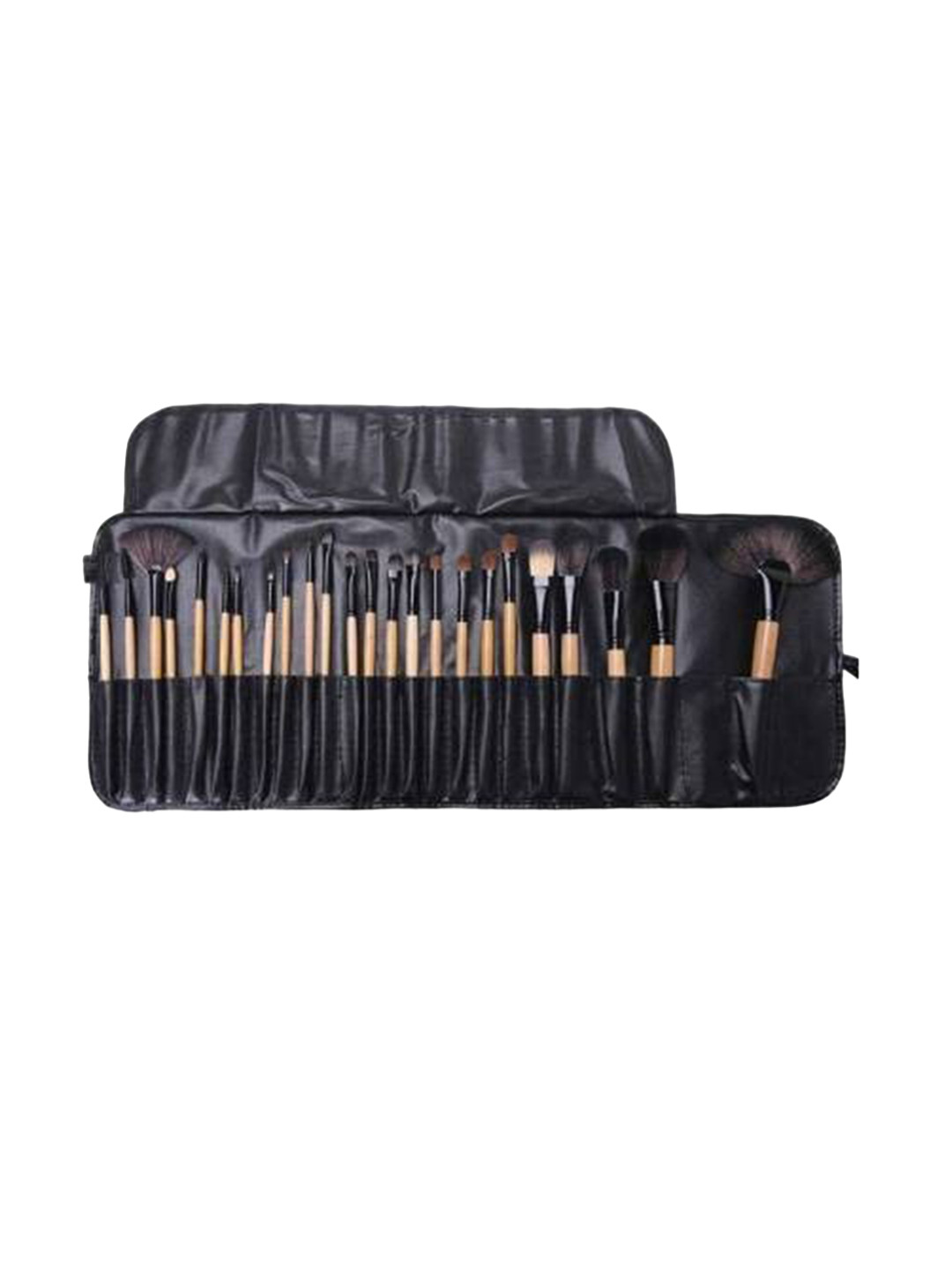 

Yoana Set Of 24 Makeup Brushes Set With Pouch, Black