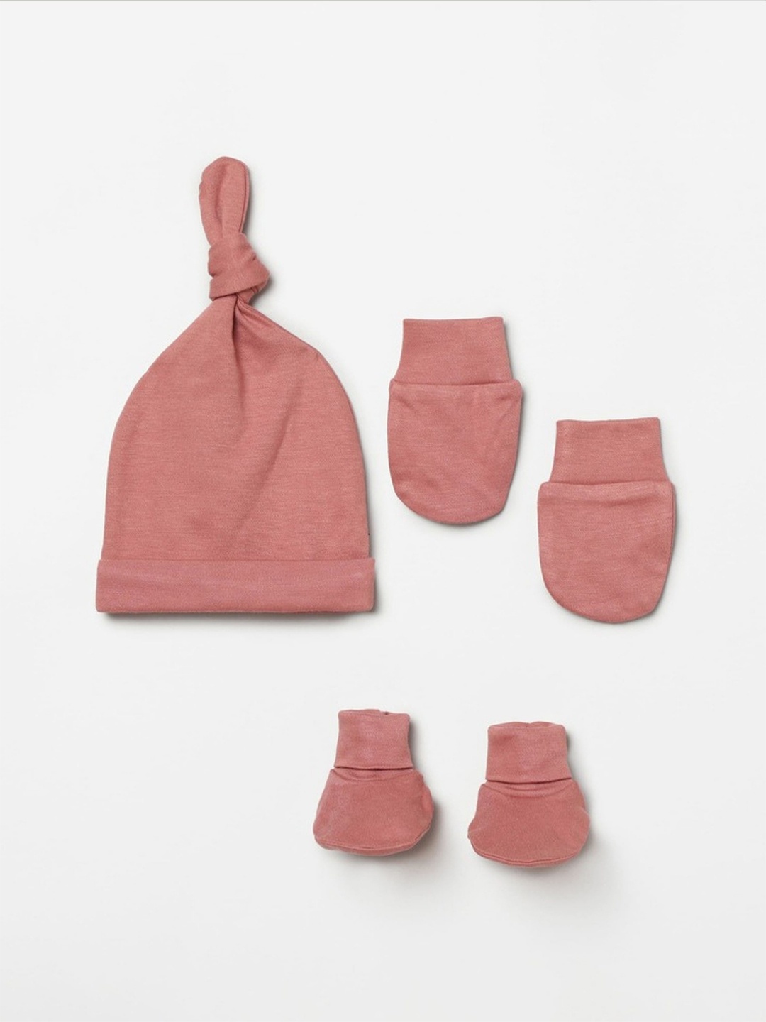 

cocoon care Kids Set Of 3 Bamboo Baby Apparel Gift Set, Pink