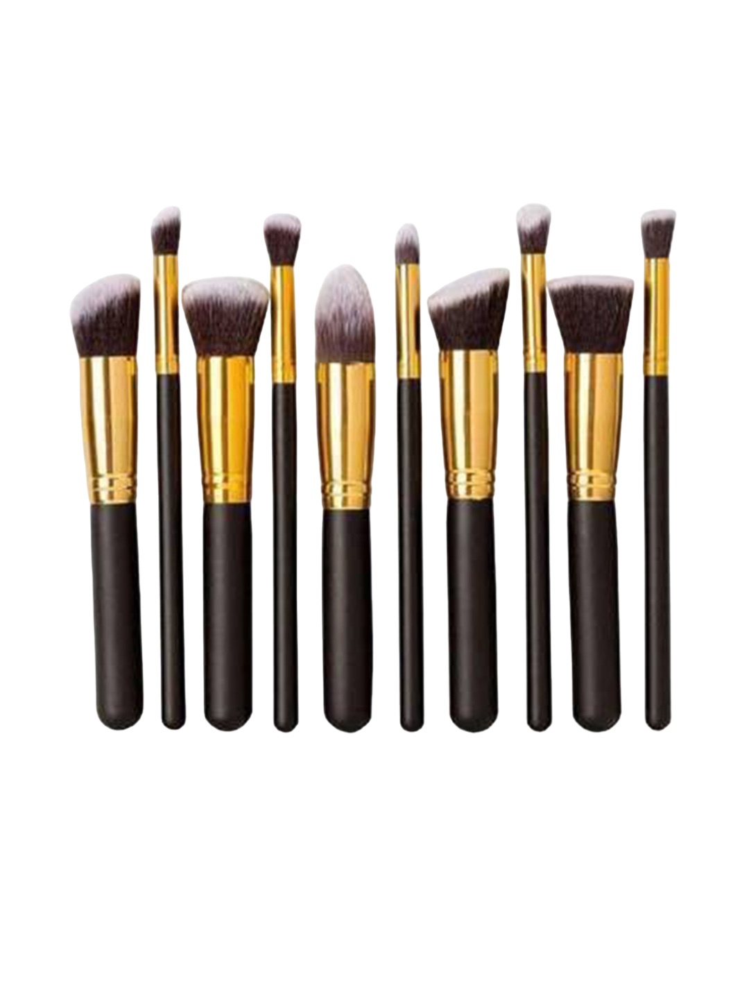 

Yoana Set of 10 Makeup Foundation Blending Brush, Black