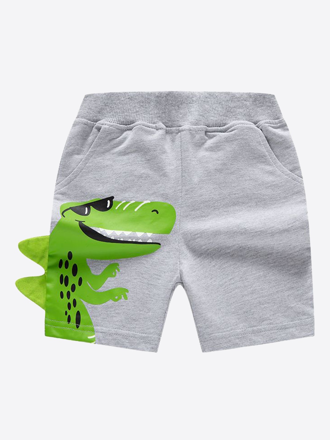 

StyleCast Unisex Kids Graphic Printed Shorts, Grey
