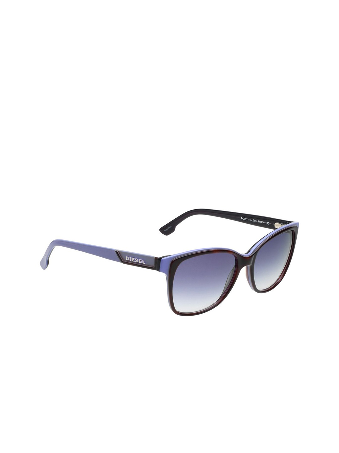 

DIESEL Women Square Sunglasses With UV Protected Lens DL 5013 056 54 S, Blue