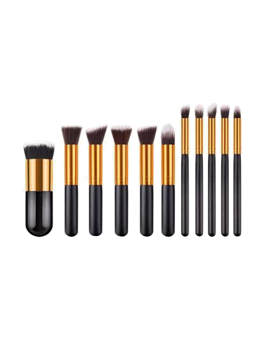 

Yoana Set of 11 Makeup & Foundation Bullet Brushes, Black