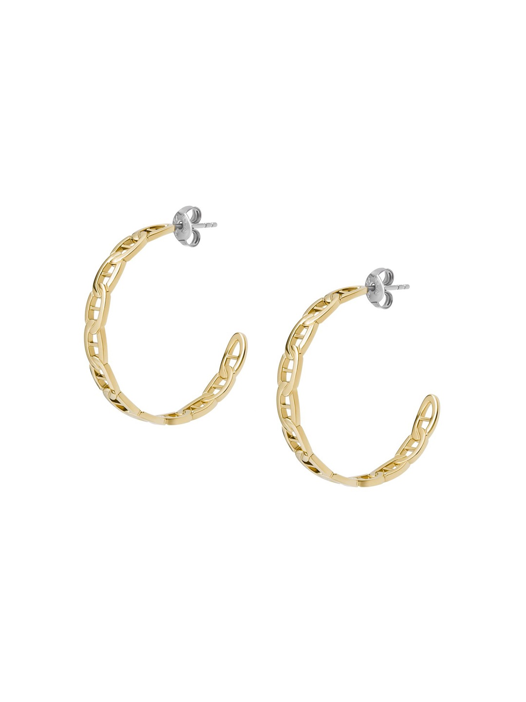 

Fossil Circular Ear Cuff Earrings, Gold