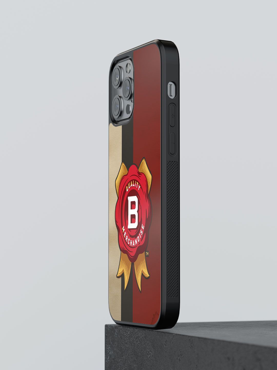 

macmerise Typography Printed iPhone 13 Pro Max Back Case Mobile Accessories, Red