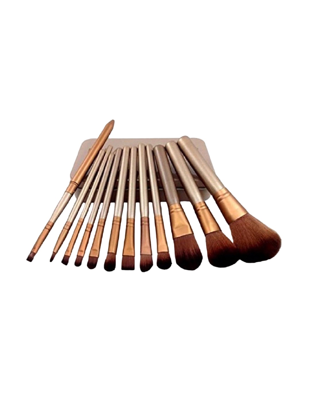 

Yoana Set Of 12 Makeup Brush, Gold