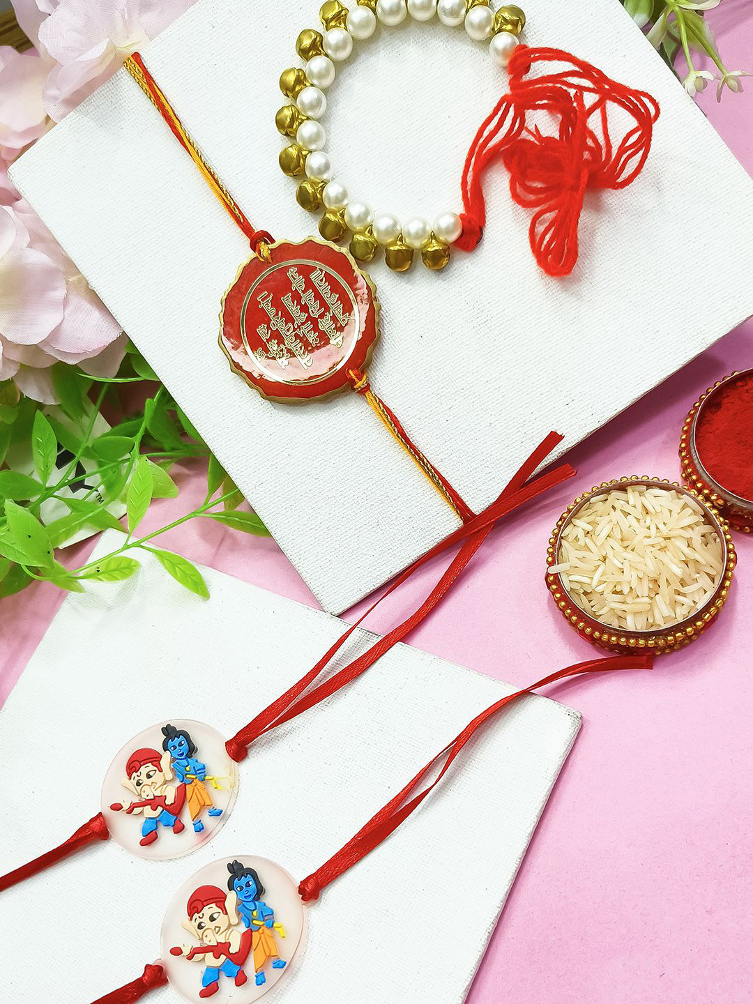 

StileAdda Thread Rakhi, Red