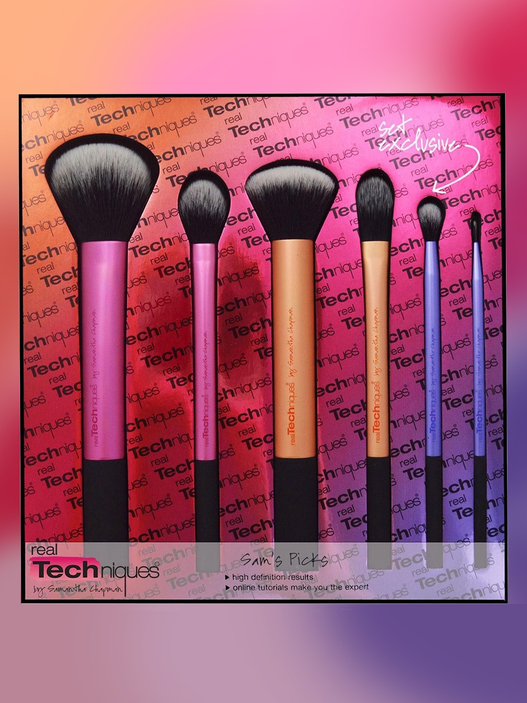 

Yoana Set Of 6-Pcs Makeup Brush, Black
