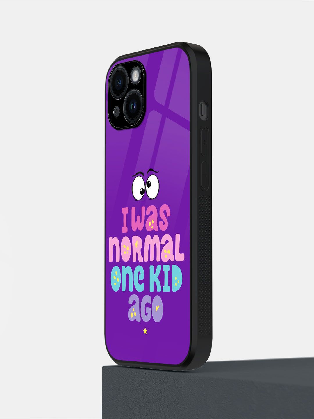 

macmerise Typography Printed iPhone 14 Back Case Mobile Accessories, Purple