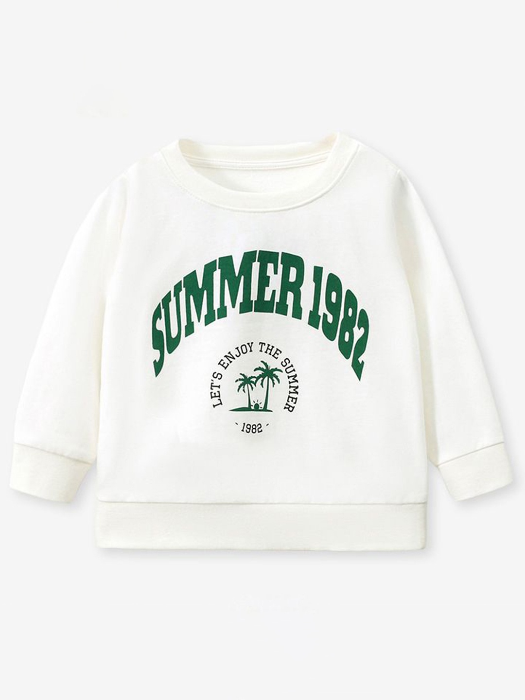 

StyleCast Unisex Kids Printed Sweatshirt, White