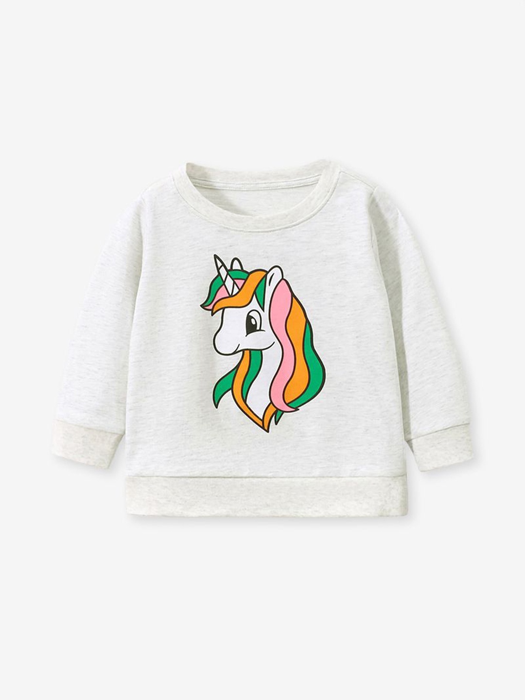 

StyleCast Girls Printed Sweatshirt, White