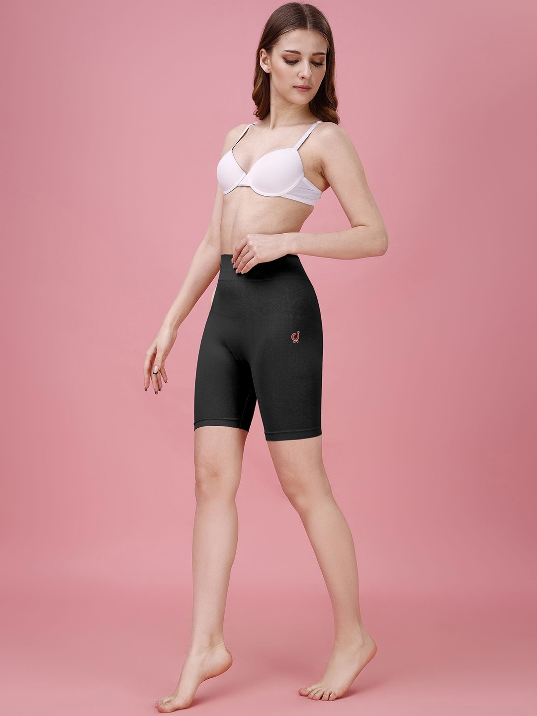 

Trendmalls Seamless Underwear Tummy & Thigh Shapewear, Black