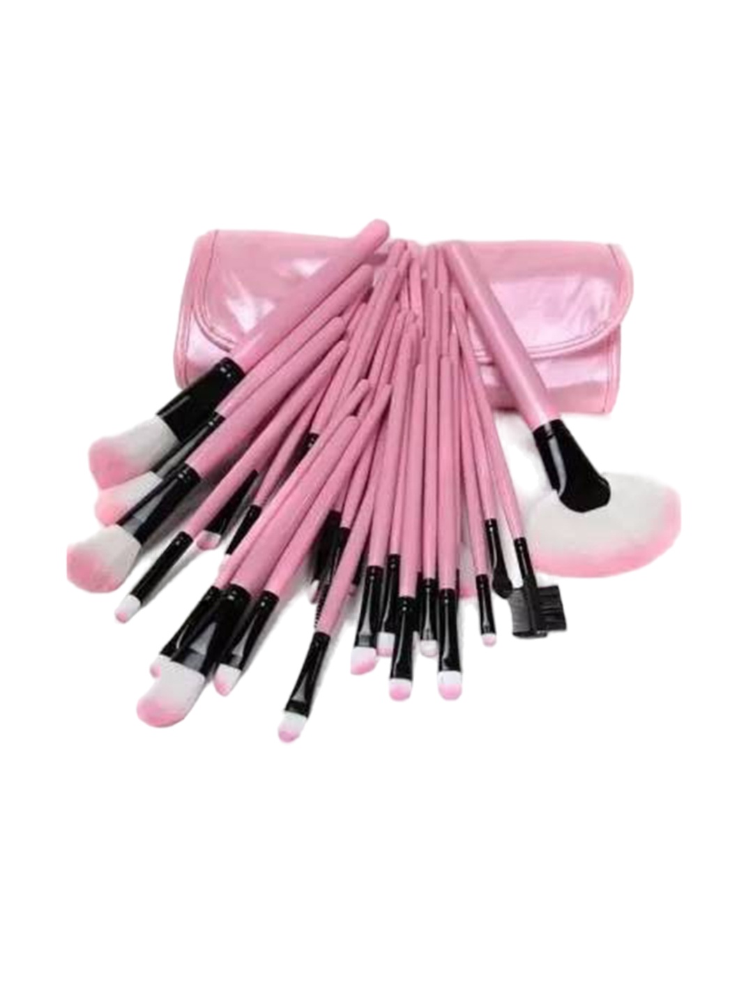 

Yoana Set Of 24 Makeup Brush Set With Case, Pink