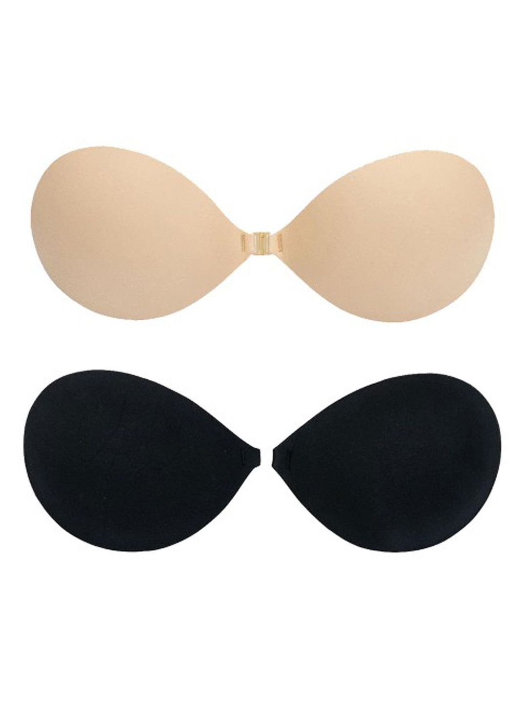 

Xivir Set of 2 Detachable Stick-On Lingerie accessories, Beige