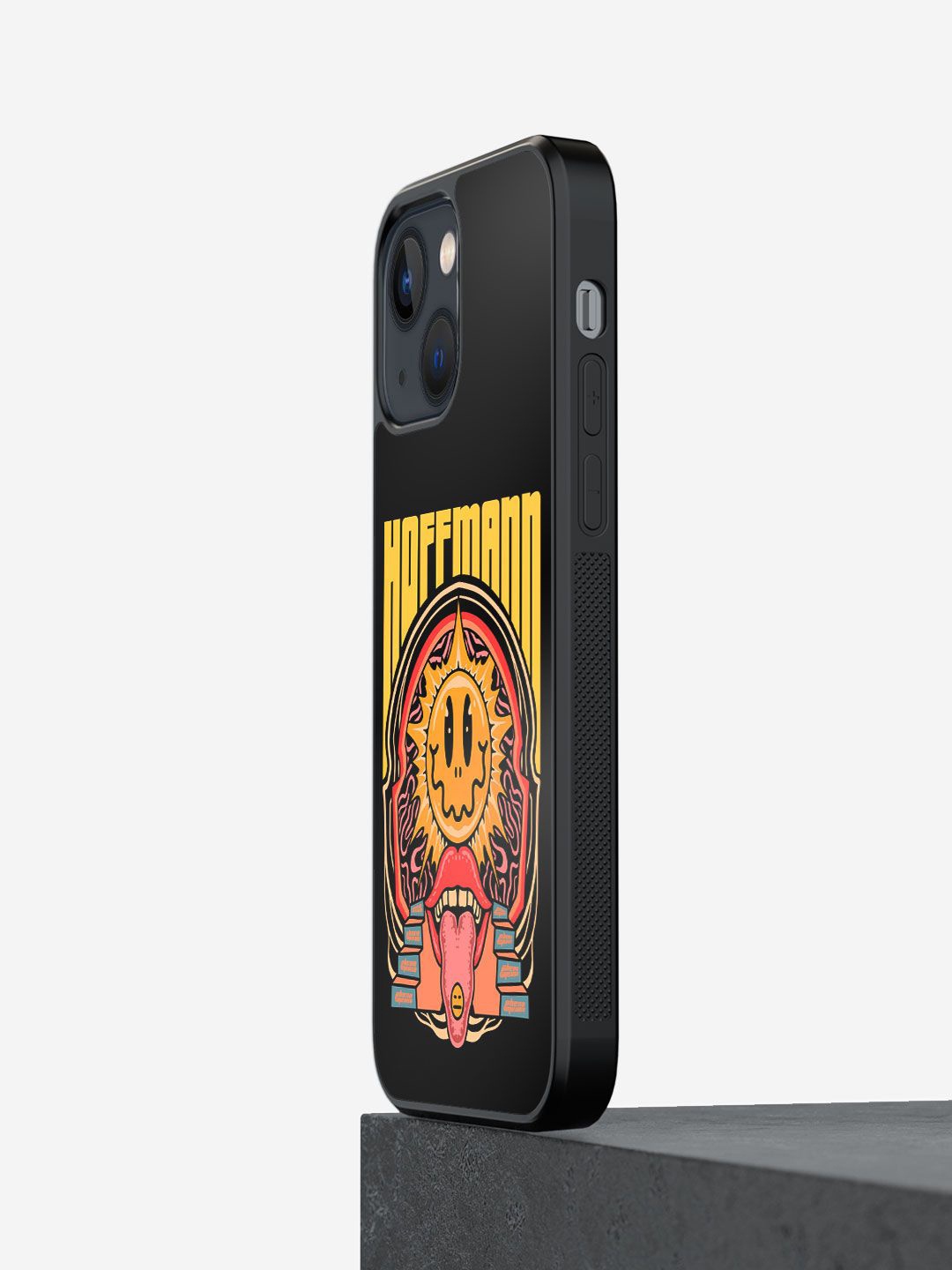 

macmerise Typography Printed iPhone 13 Back Case Mobile Accessories, Black