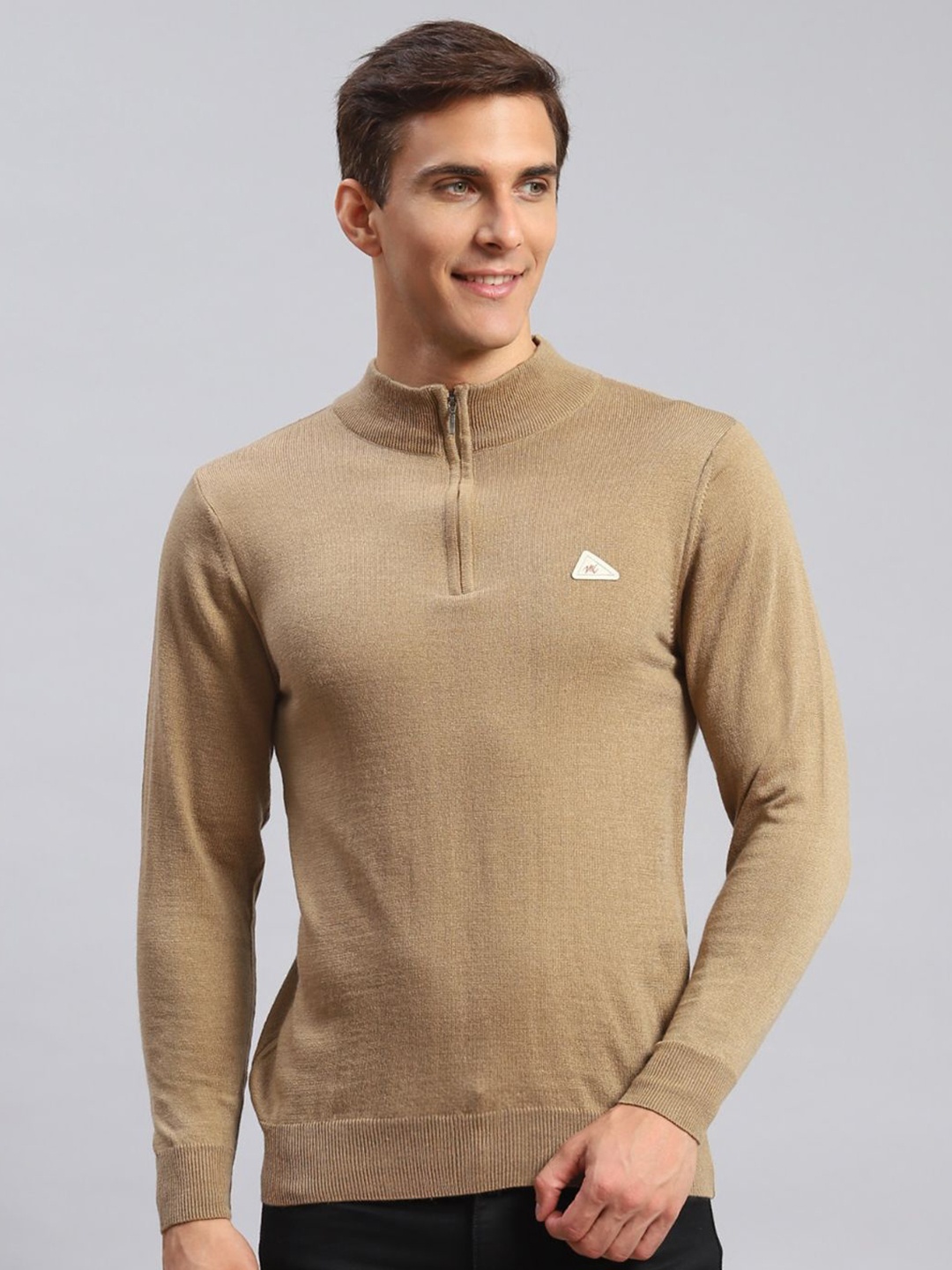 

Monte Carlo Men Woollen Pullover, Brown