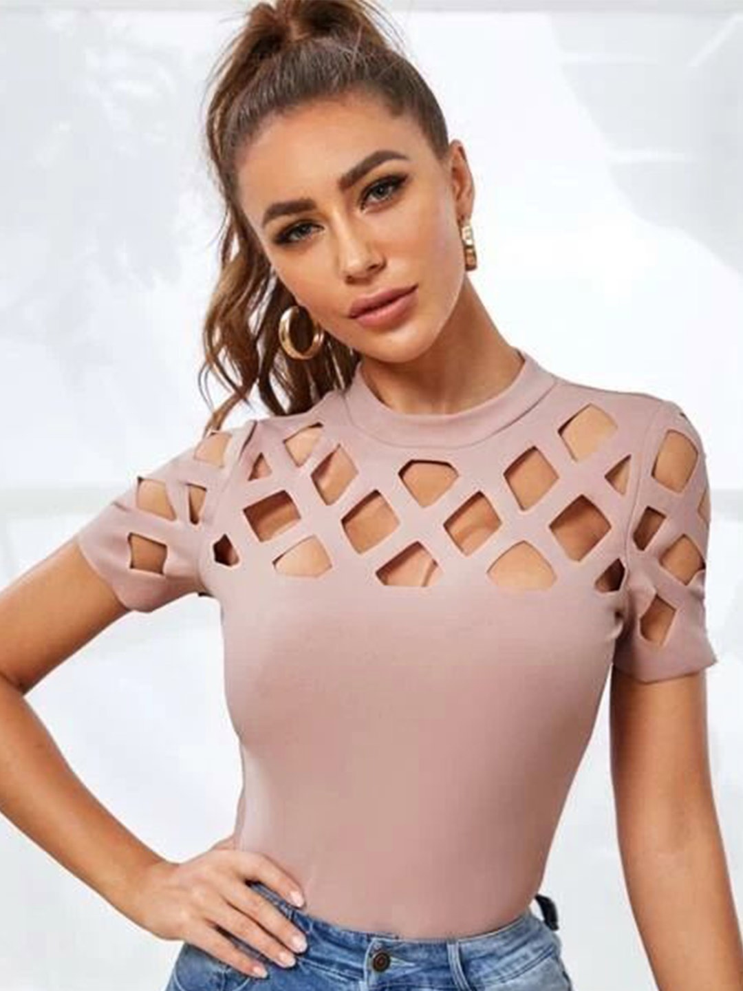 

Stylecast X Slyck Top, Pink
