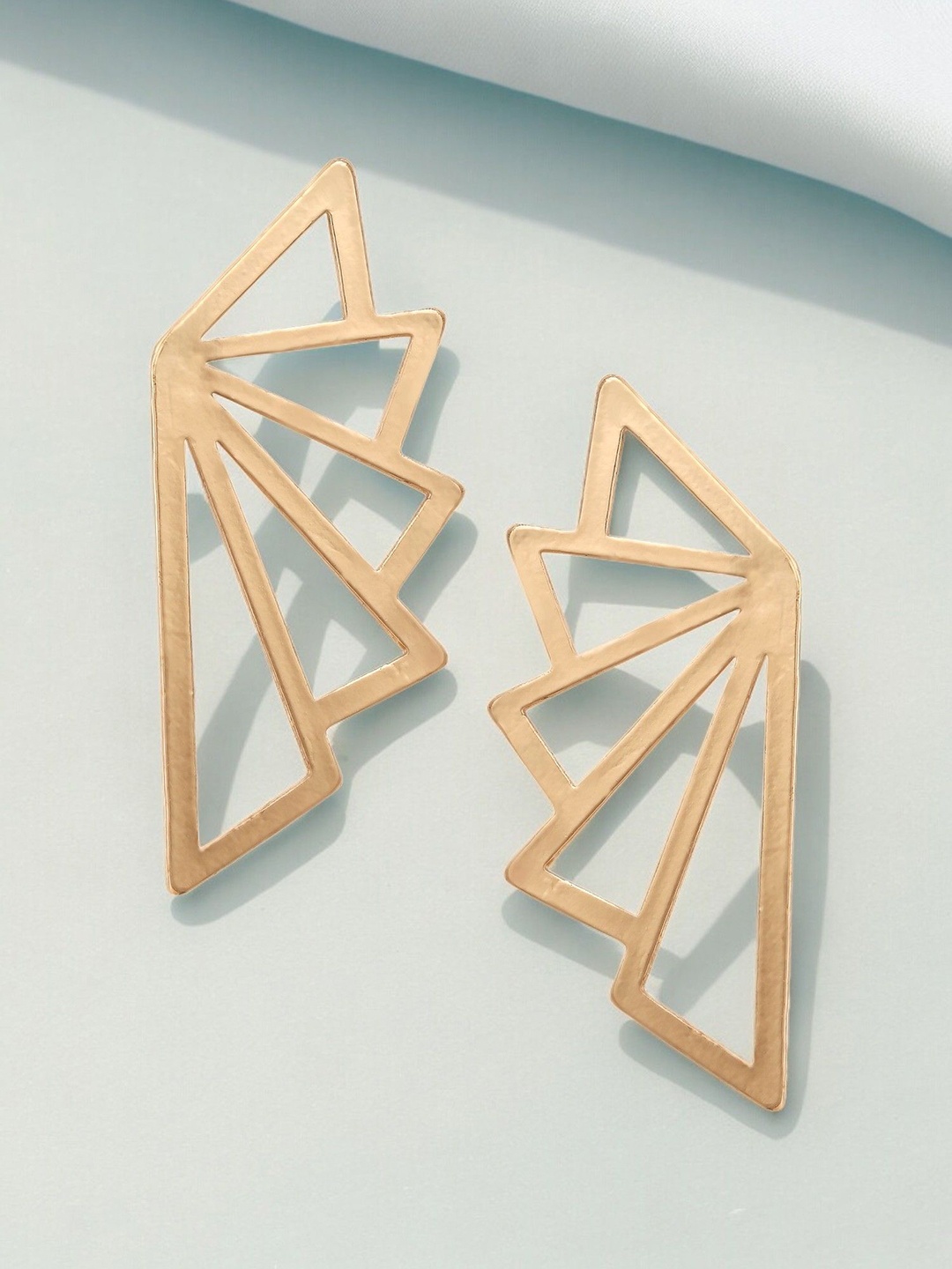 

OOMPH Contemporary Drop Earrings, Gold