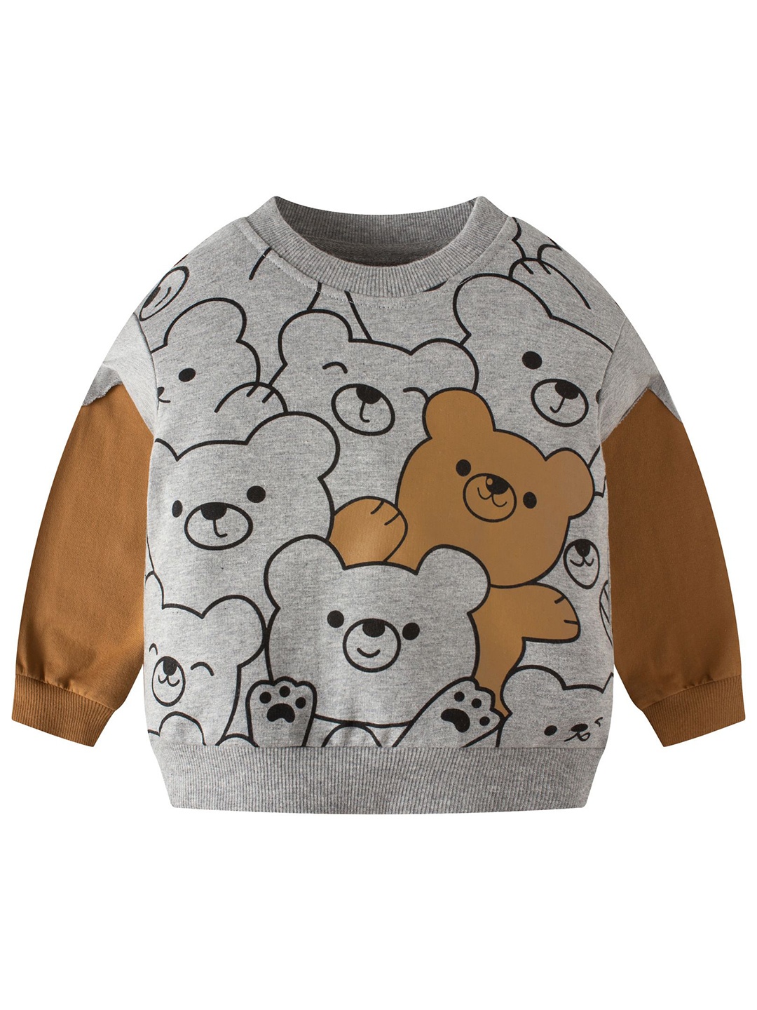 

StyleCast Unisex Kids Printed Sweatshirt, Grey