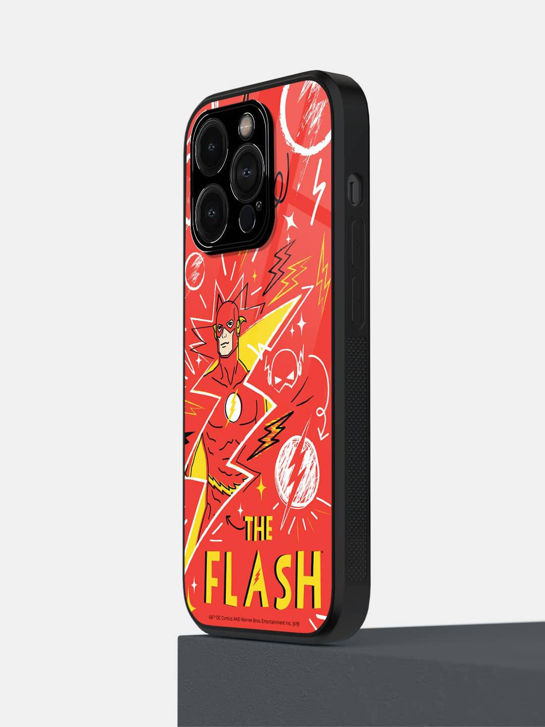 

macmerise Cartoon Characters Printed iPhone 14 Pro Back Case Mobile Accessories, Red