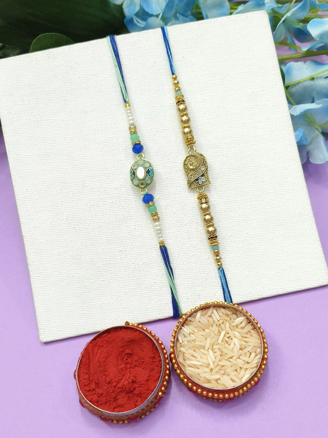 

StileAdda Thread Rakhi, Blue