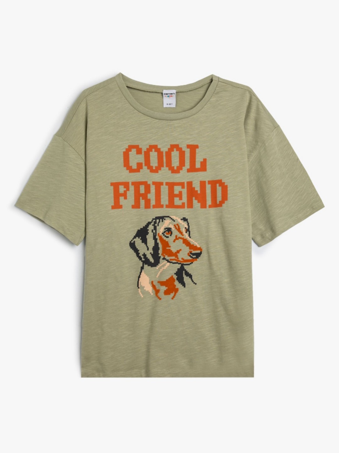 

Koton Boys Printed Applique T-shirt, Green