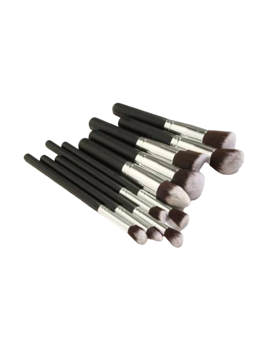 

Yoana Set Of 10-Pcs Professional Makeup Brush Set, Black