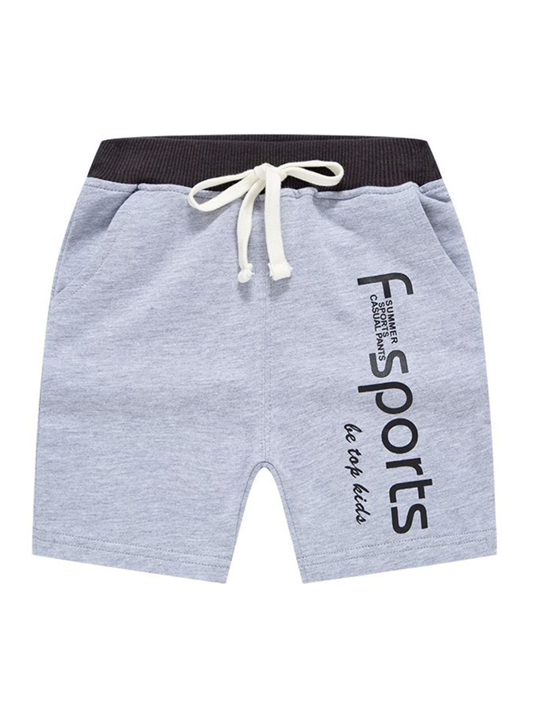 

StyleCast Unisex Kids Solid Shorts, Grey