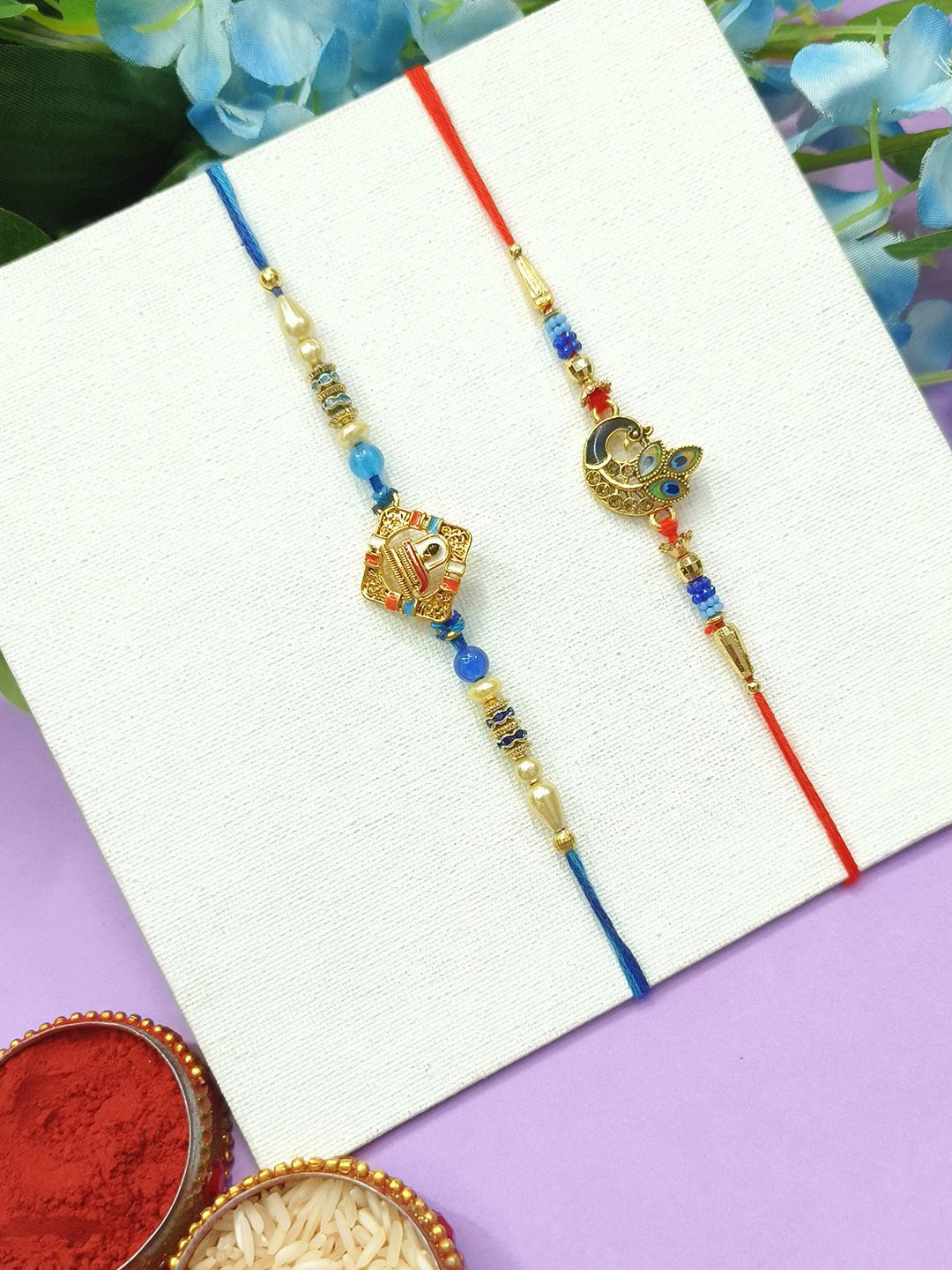 

StileAdda Thread Rakhi, Red