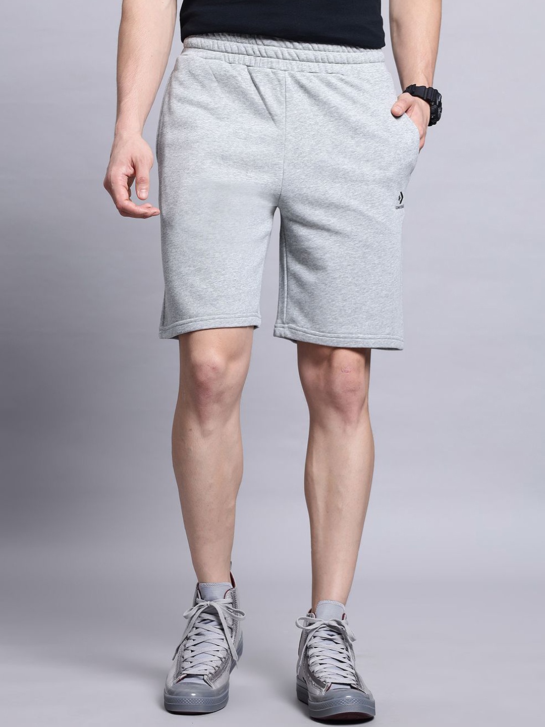 

Converse Unisex Star Chevron Shorts, Grey