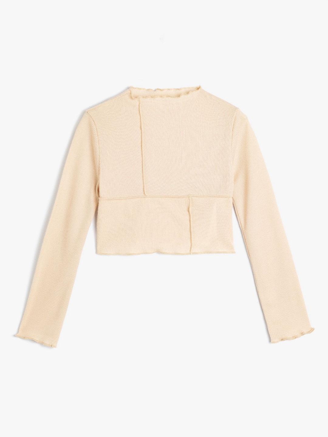 

Koton Girls Hooded T-shirt, Beige